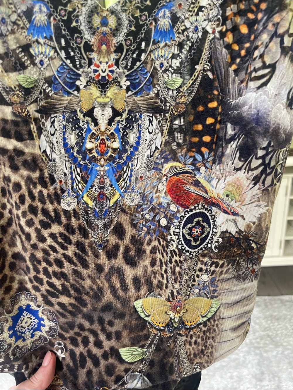 CAMILLA Treasure Chaser Low Back Bodysuit | Size L | Never Worn | Authentic - Picture 4 of 16